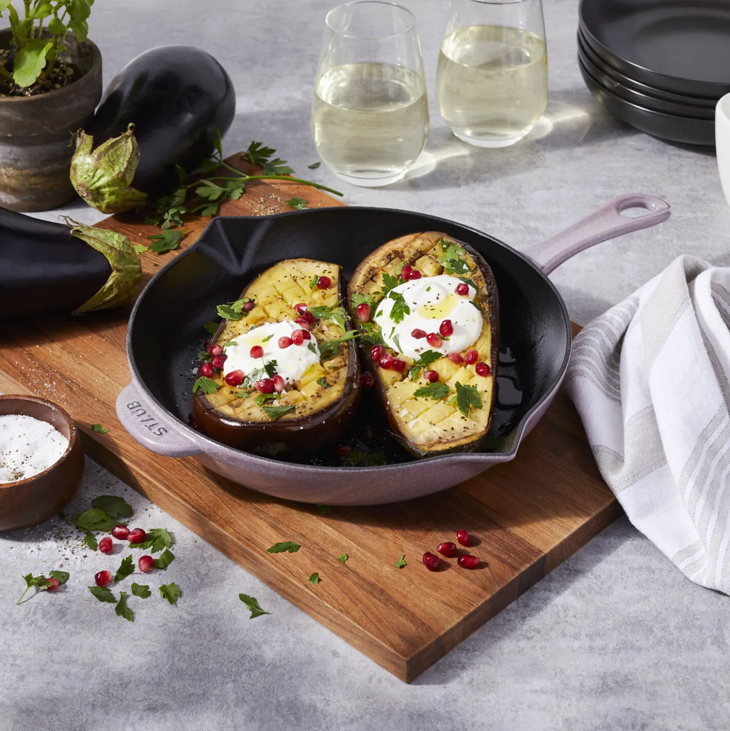 10-inch, Frying Pan, Lilac