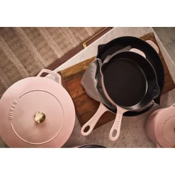12-inch, Frying Pan, Pink Peony