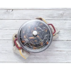 11-inch Glass Domed Lid