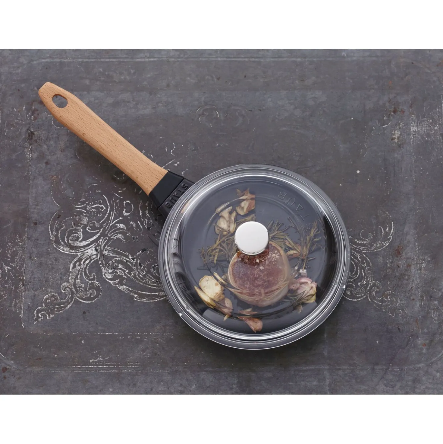 8-inch Glass Domed Lid