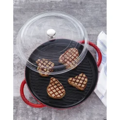 8-inch Glass Domed Lid