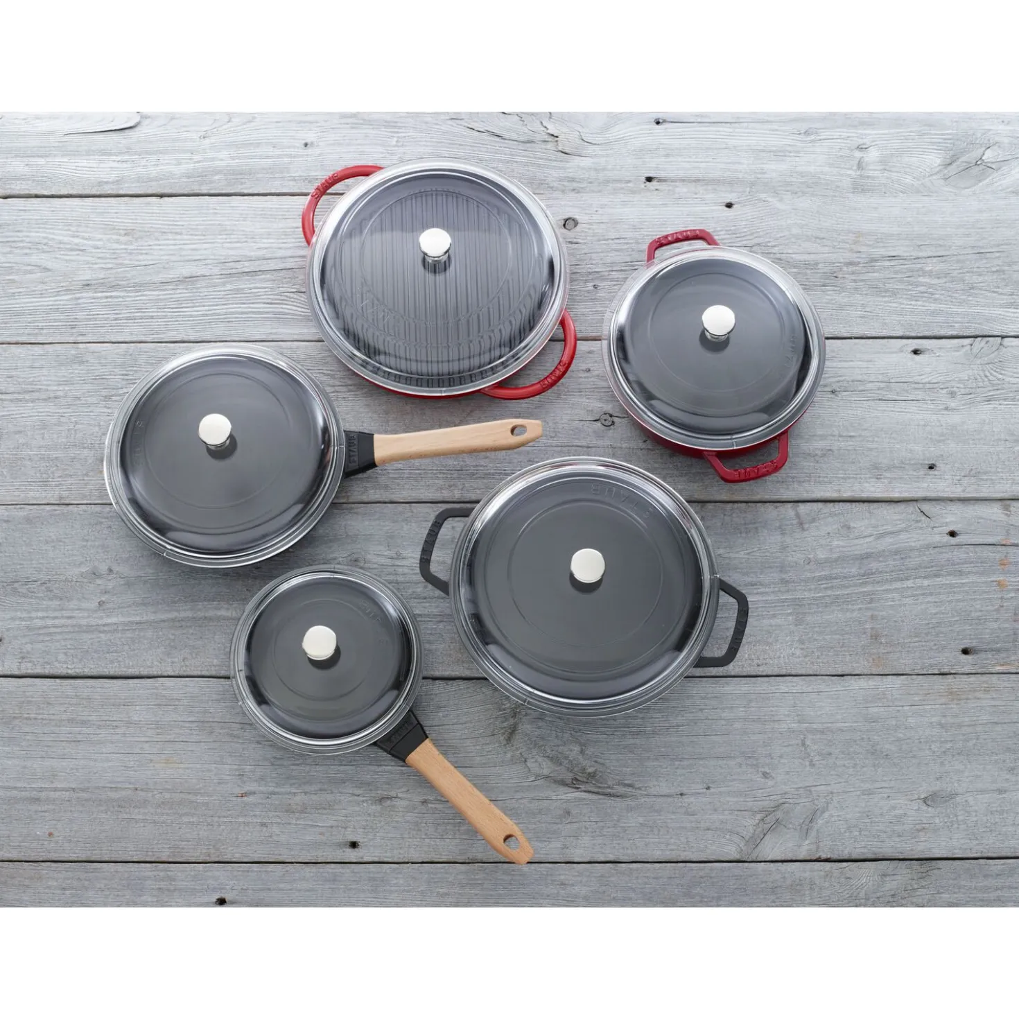 12-inch Glass Domed Lid