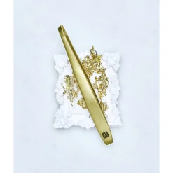 3.5-inch Gold Edition Tweezers, Slanted