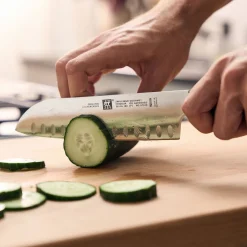 7-inch, Hollow Edge Santoku Knife