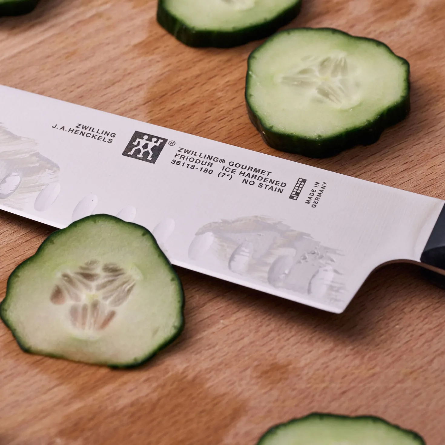 7-inch, Hollow Edge Santoku Knife
