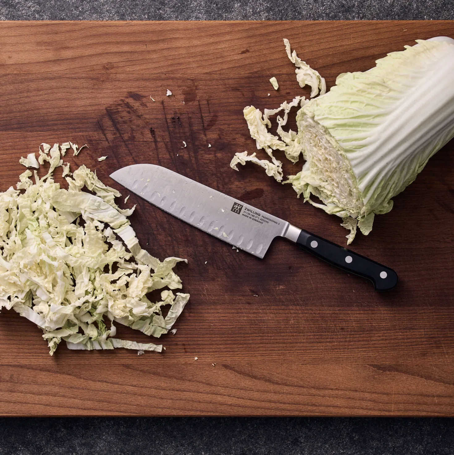 7-inch, Hollow Edge Santoku Knife