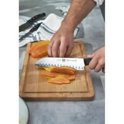 7-inch, Hollow Edge Santoku Knife