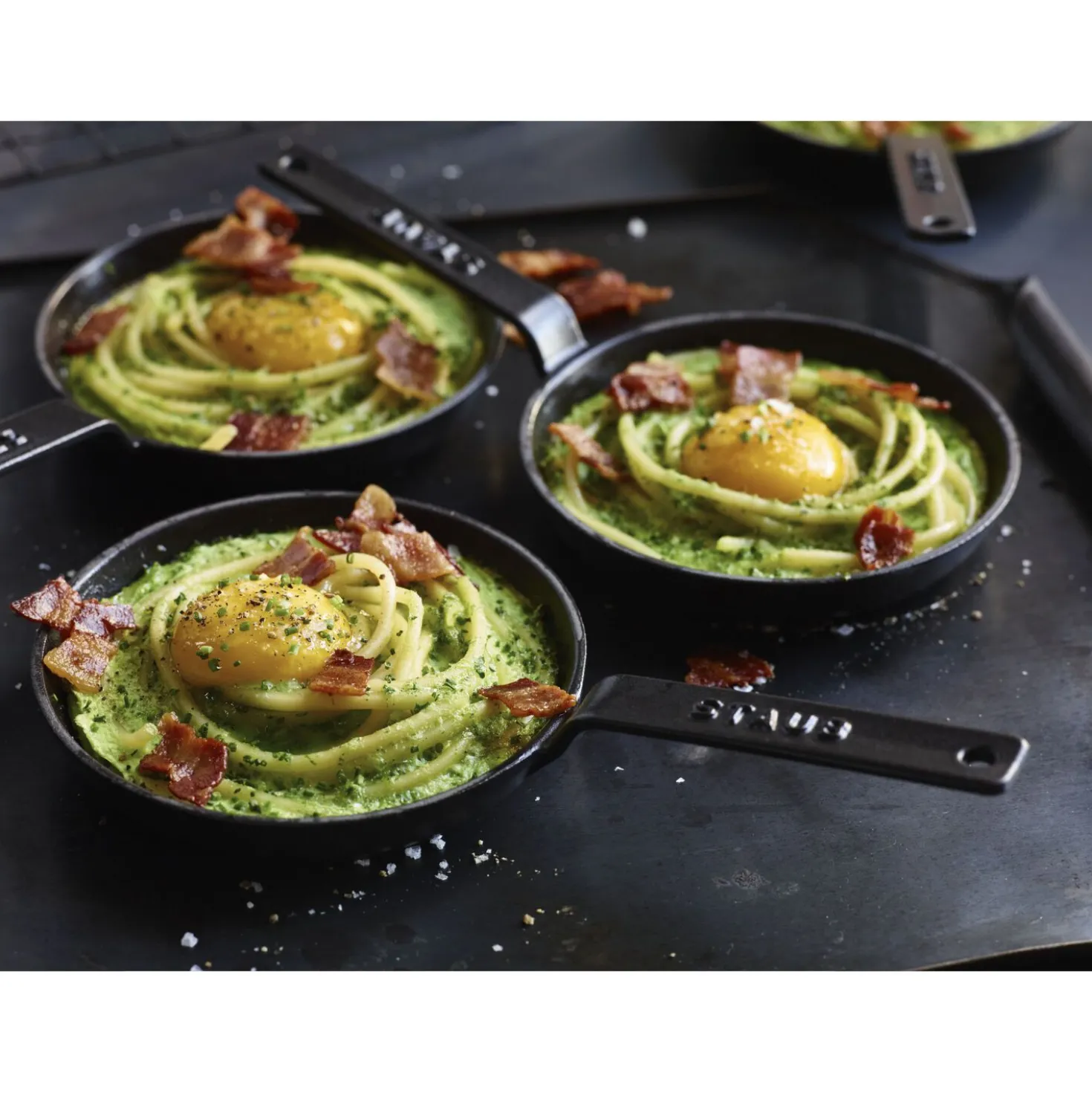 4.5-inch, Mini Frying Pan, Black Matte