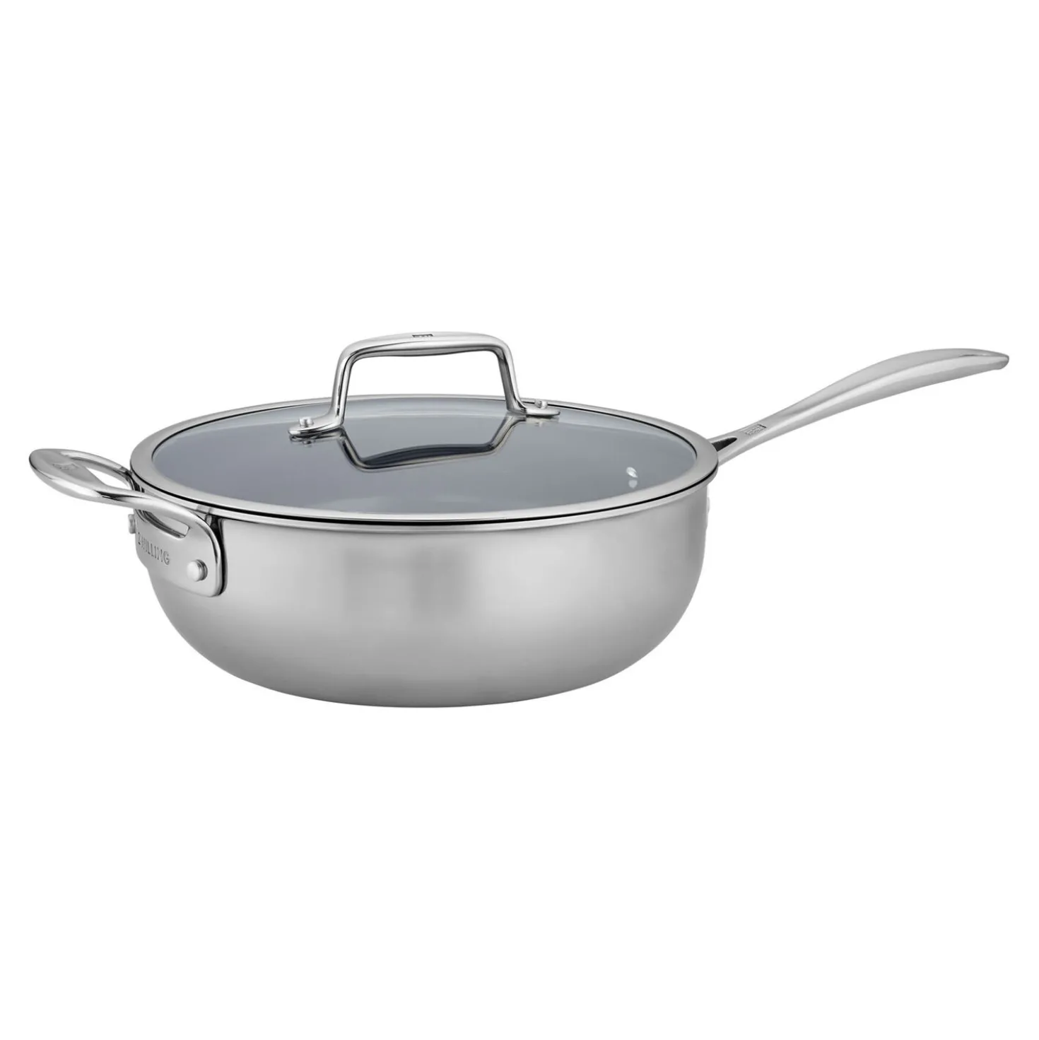 10-inch, Non-stick, Stainless Steel Ceramic Perfect Pan