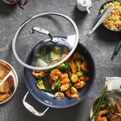 10-inch, Non-stick, Stainless Steel Ceramic Perfect Pan