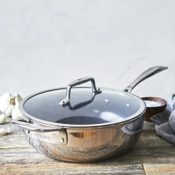 10-inch, Non-stick, Stainless Steel Ceramic Perfect Pan