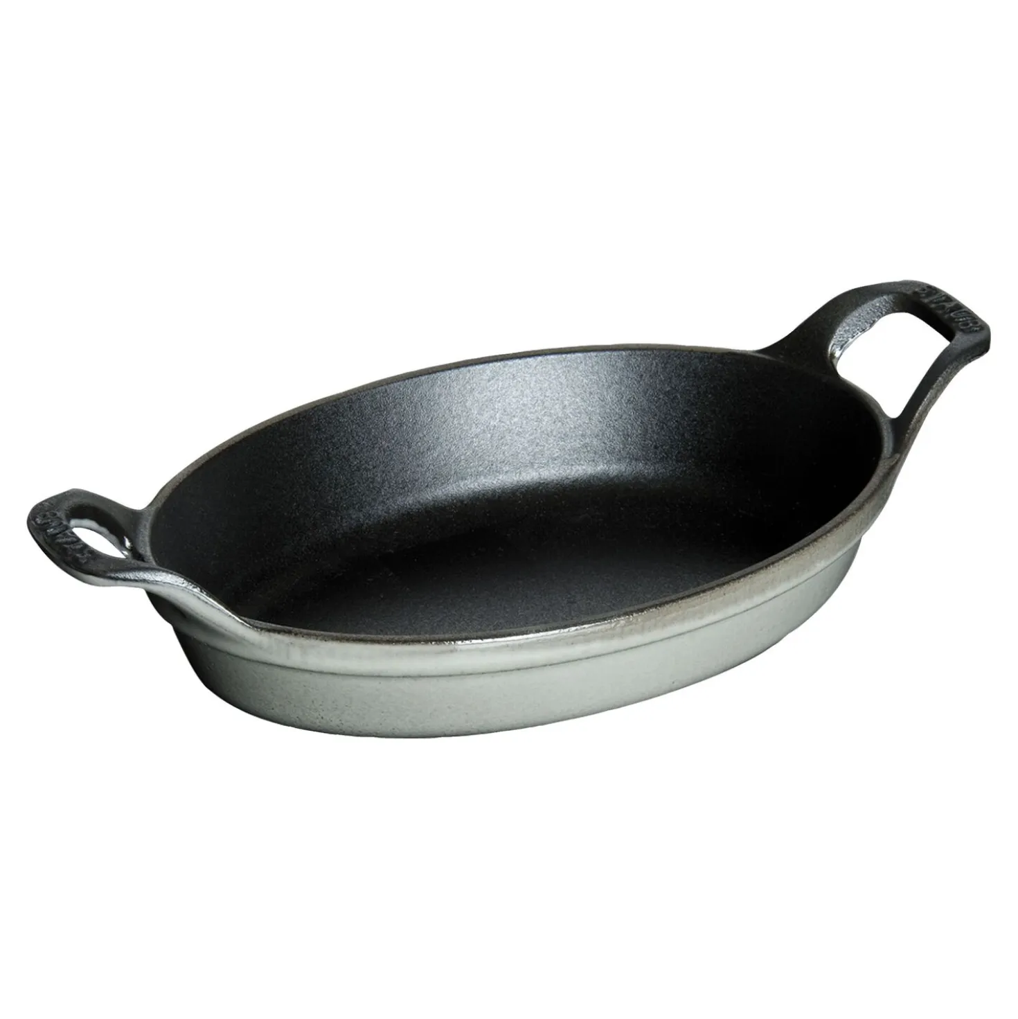 6-inch, Oval, Mini Gratin Baking Dish, Graphite Grey