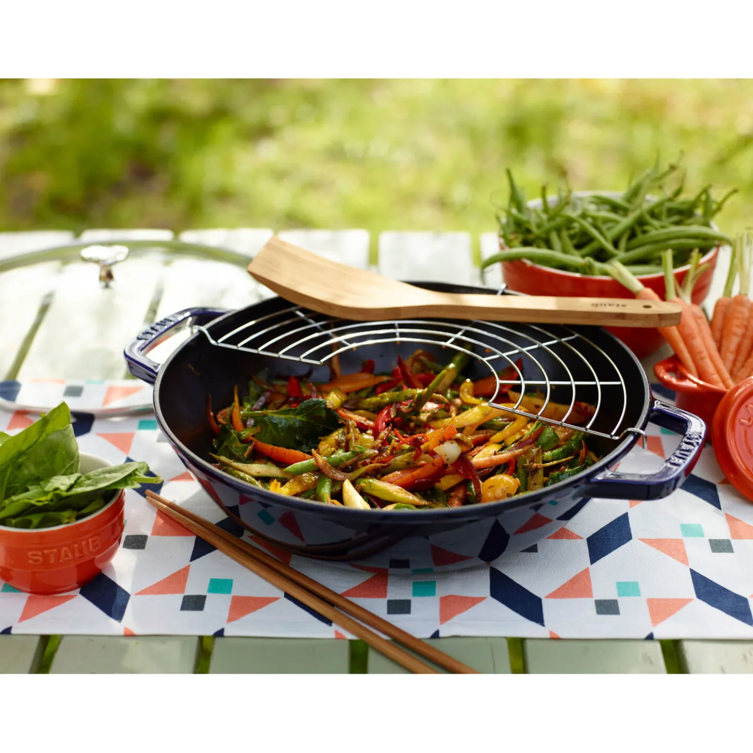 12-inch, Perfect Pan, Dark Blue