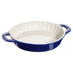 9-inch, Pie dish, dark blue