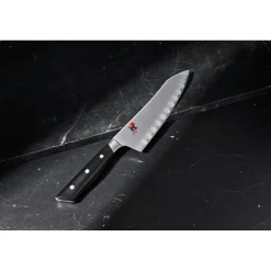 7-inch Rocking Santoku, Hollow Edge