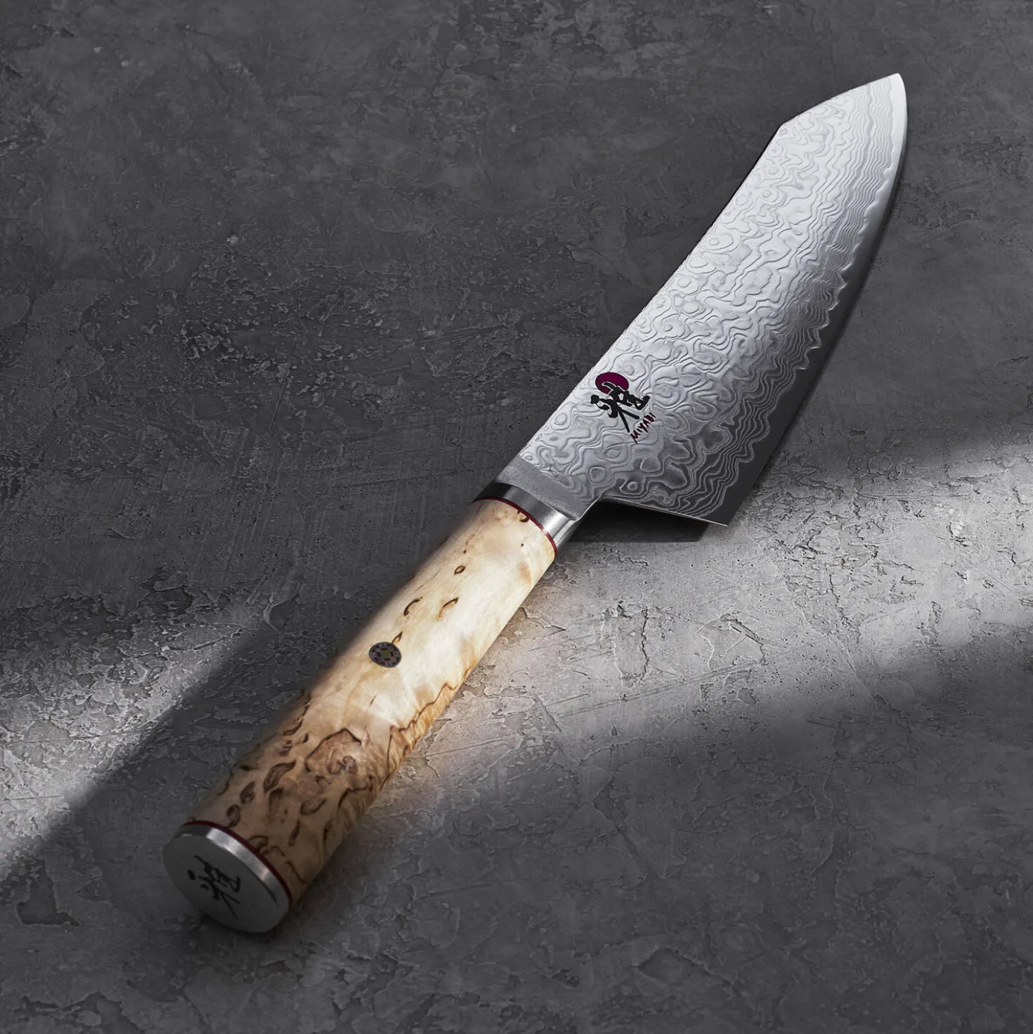 7-inch Rocking Santoku Knife, Fine Edge
