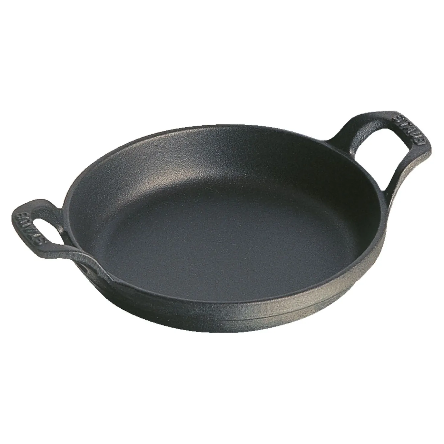 7.5-inch, Round, Gratin Baking Dish, Black Matte