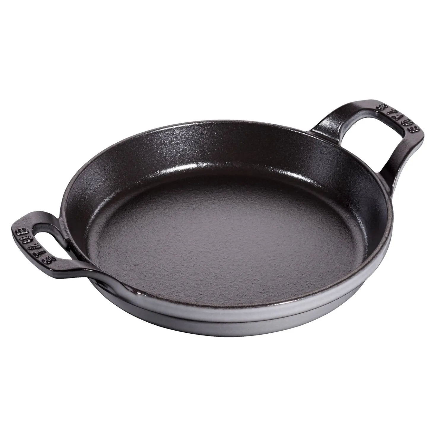 7.5-inch, Round, Gratin Baking Dish, Graphite Grey