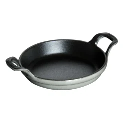 7.5-inch, Round, Gratin Baking Dish, Graphite Grey