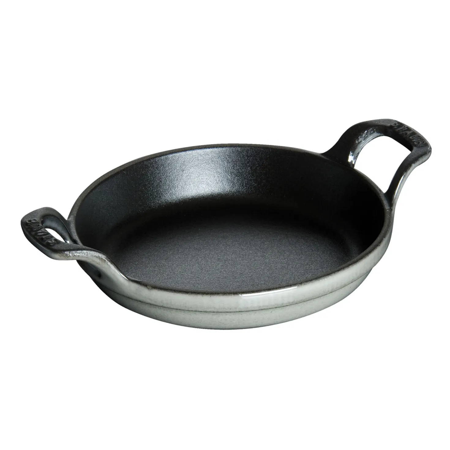 7.5-inch, Round, Gratin Baking Dish, Graphite Grey