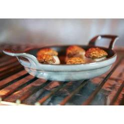 6-inch, Round, Gratin Baking Dish, Graphite Grey