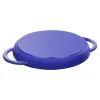 10-inch, Round, Round Double Handle Pure Grill, Blueberry