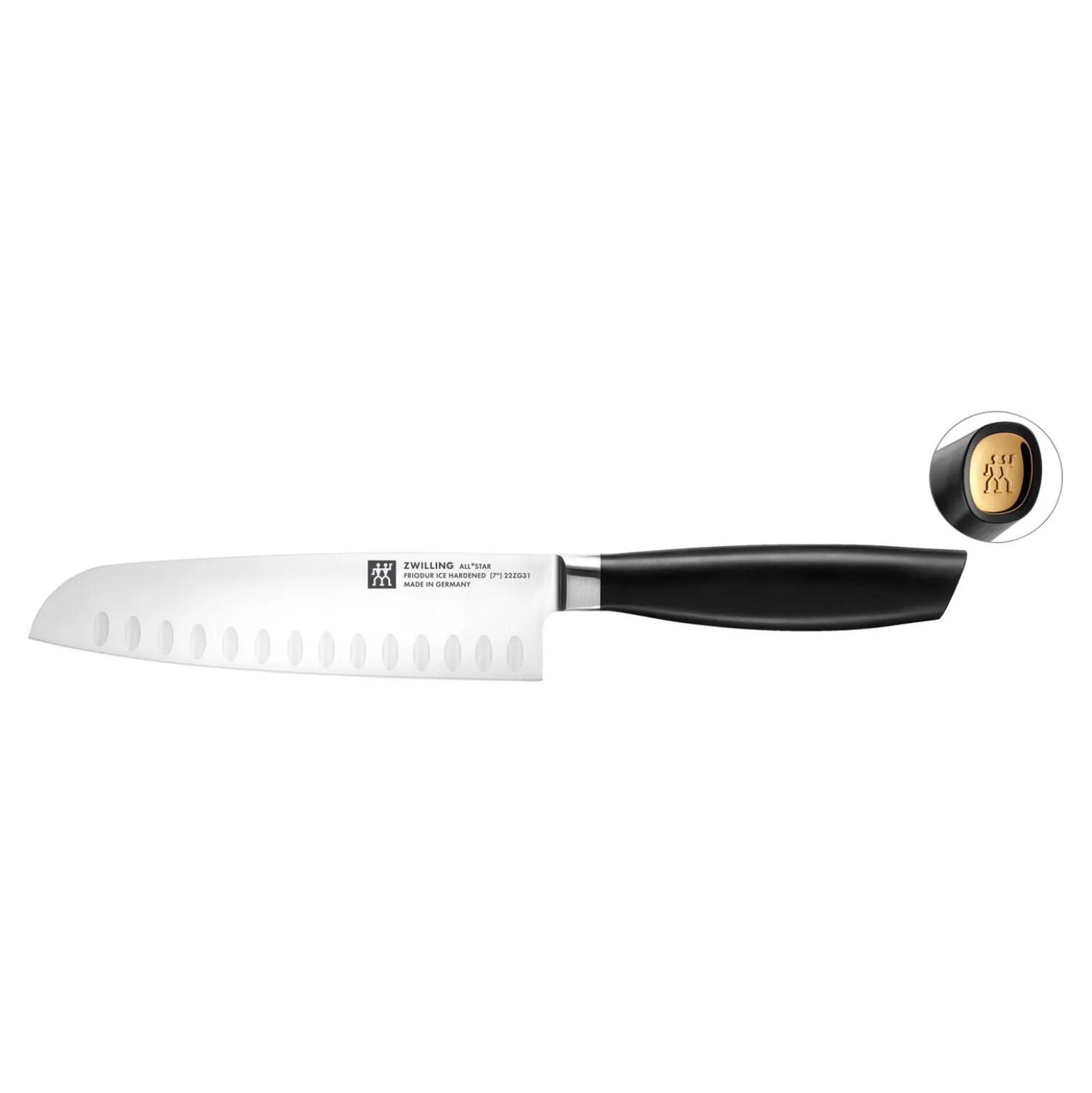 7-inch, Santoku, Gold