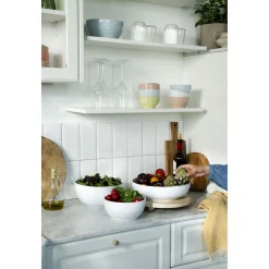 11.5-inch, Shallow Serving Bowl, white