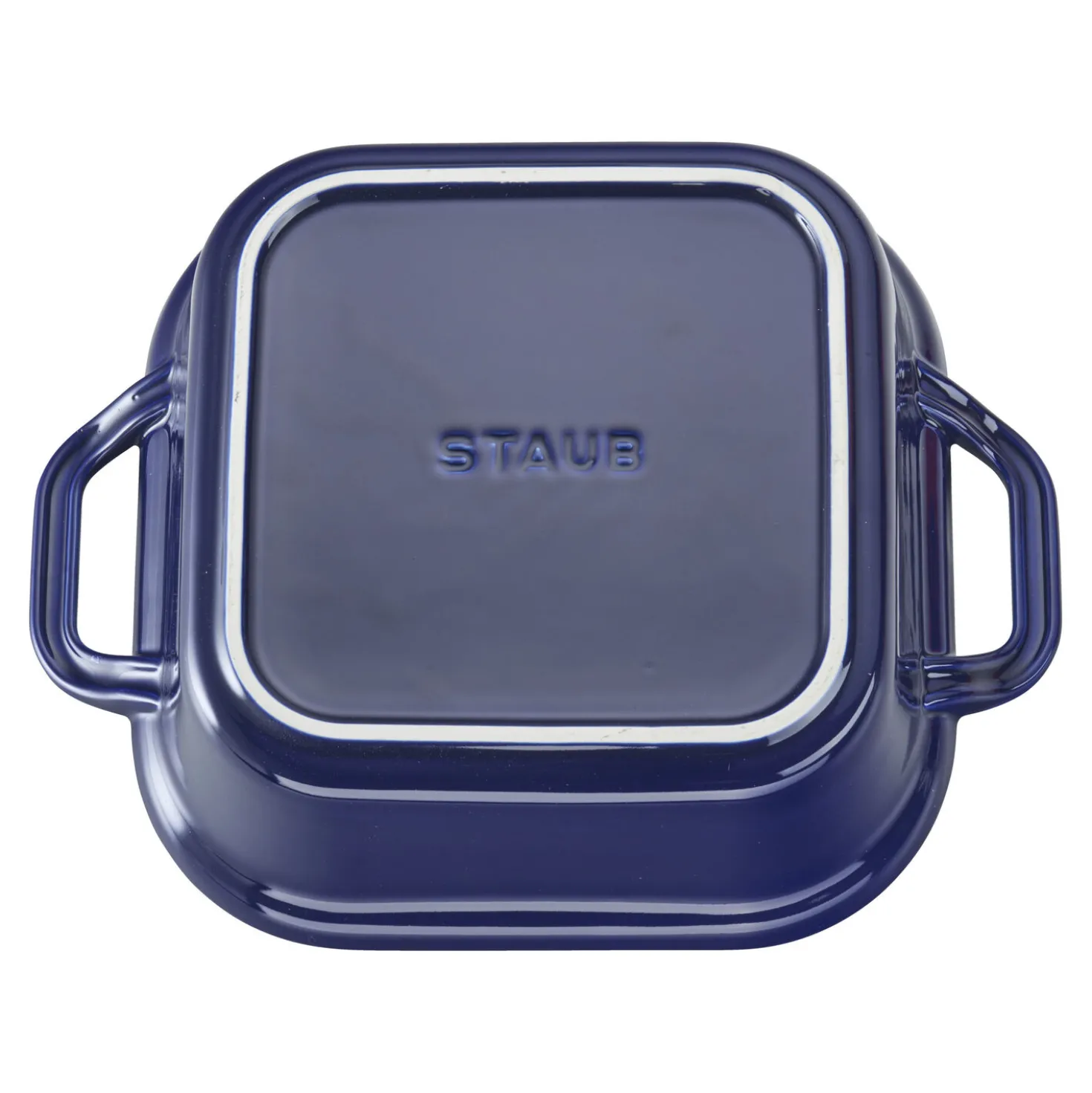 9-inch, Square, Covered Baking Dish, Dark Blue