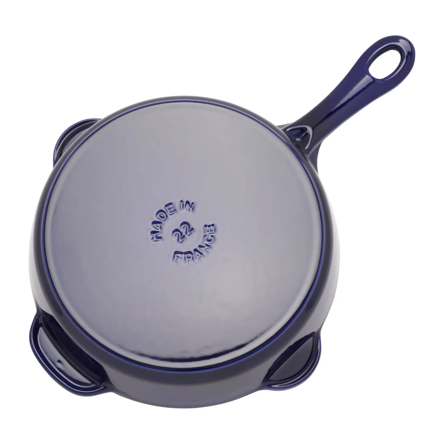 8.5-inch, Traditional Deep Skillet, Dark Blue