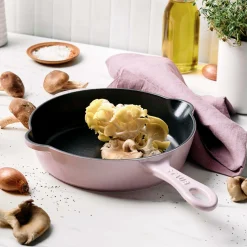 11-inch, Traditional Deep Skillet, Pink Peony