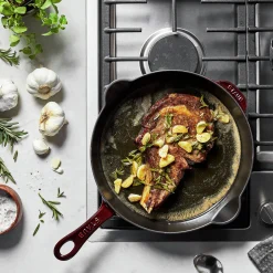 11-inch, Traditional Deep Skillet, Grenadine