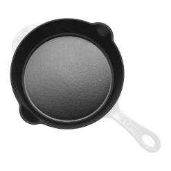 8.5-inch, Traditional Deep Skillet, Pure-white