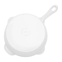 8.5-inch, Traditional Deep Skillet, Pure-white