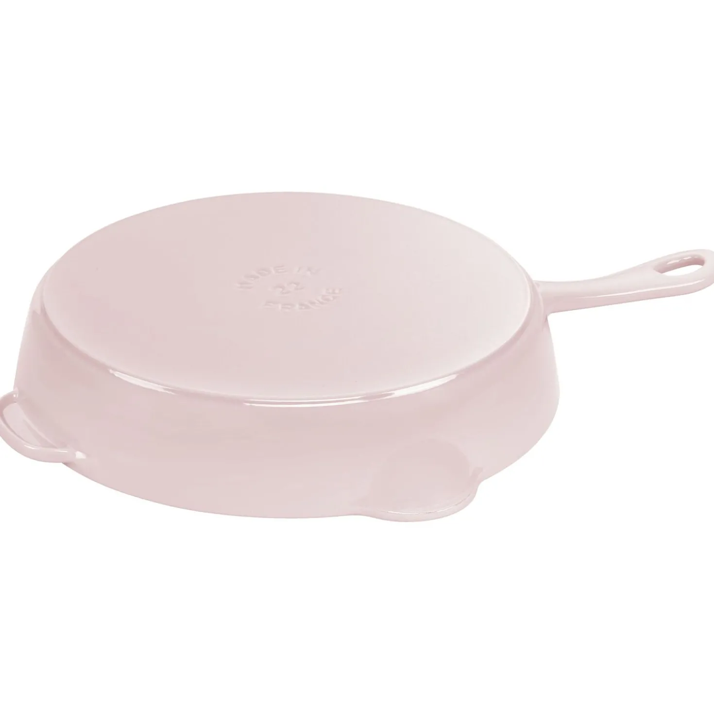 8.5-inch, Traditional Deep Skillet, Pink Peony