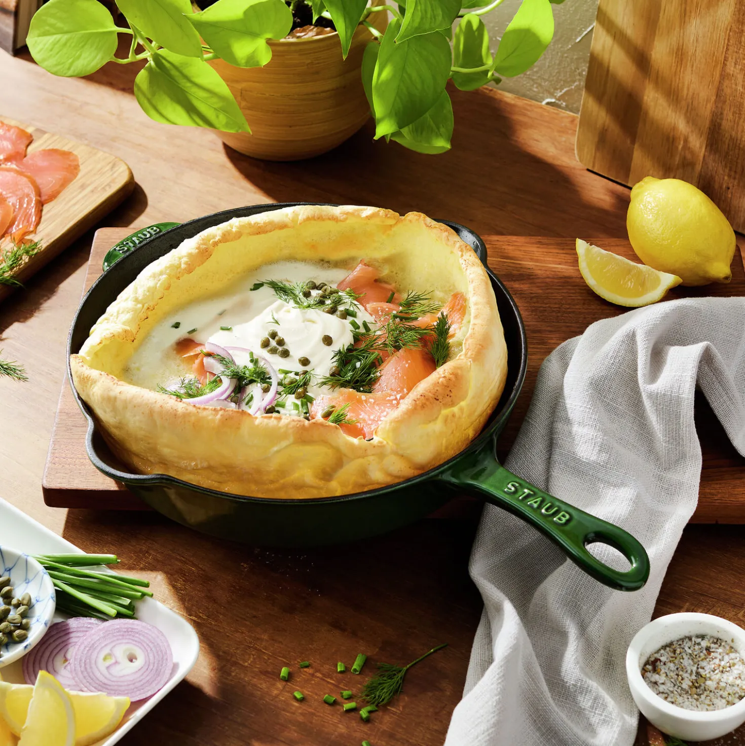 11-inch, Traditional Deep Skillet, Basil