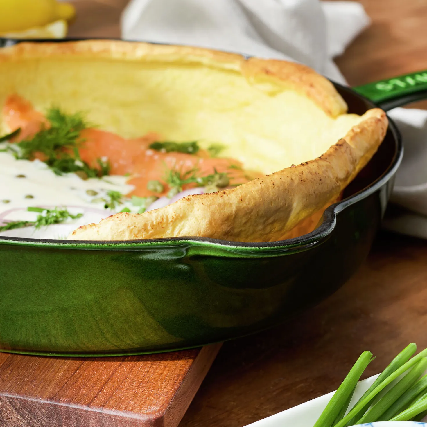 11-inch, Traditional Deep Skillet, Basil