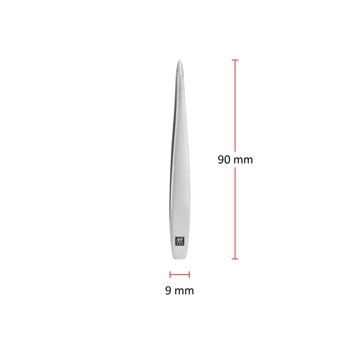 3.5-inch Tweezers - Stainless Steel Matt, Pointed