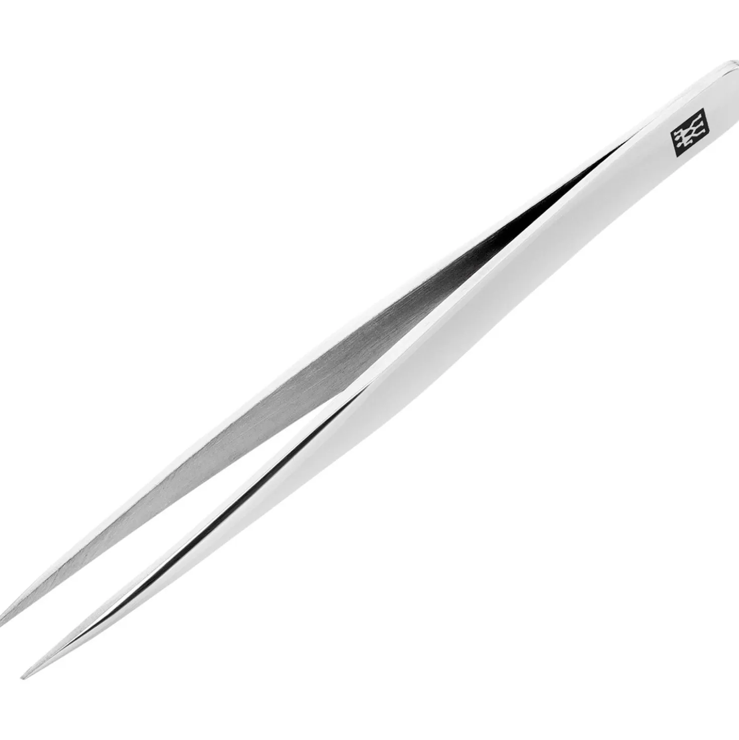 3.5-inch Tweezers - Stainless Steel Shiny, Pointed