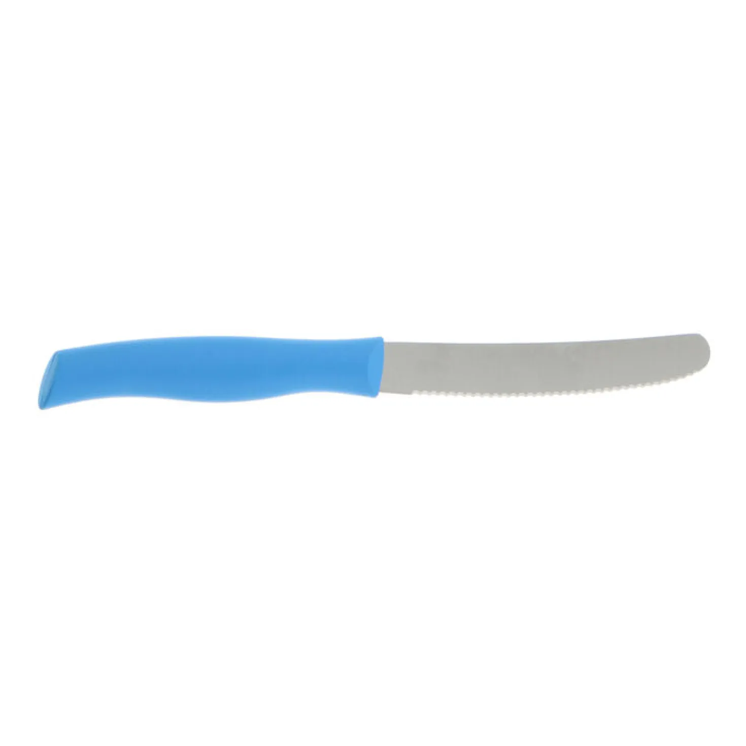 4.5-inch Utility Knife Blue, Serrated Edge