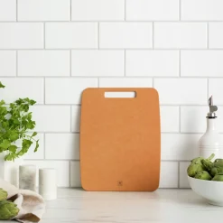 11.5-inch x 9-inch Plant Fiber Cutting Board, Fiber Wood