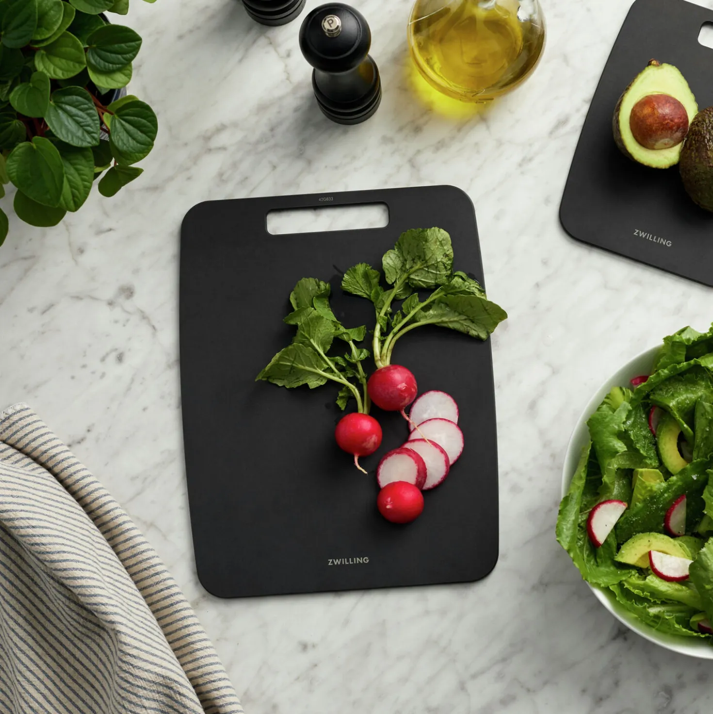 11.5-inch x 9-inch Plant Fiber Cutting Board, Fiber Wood