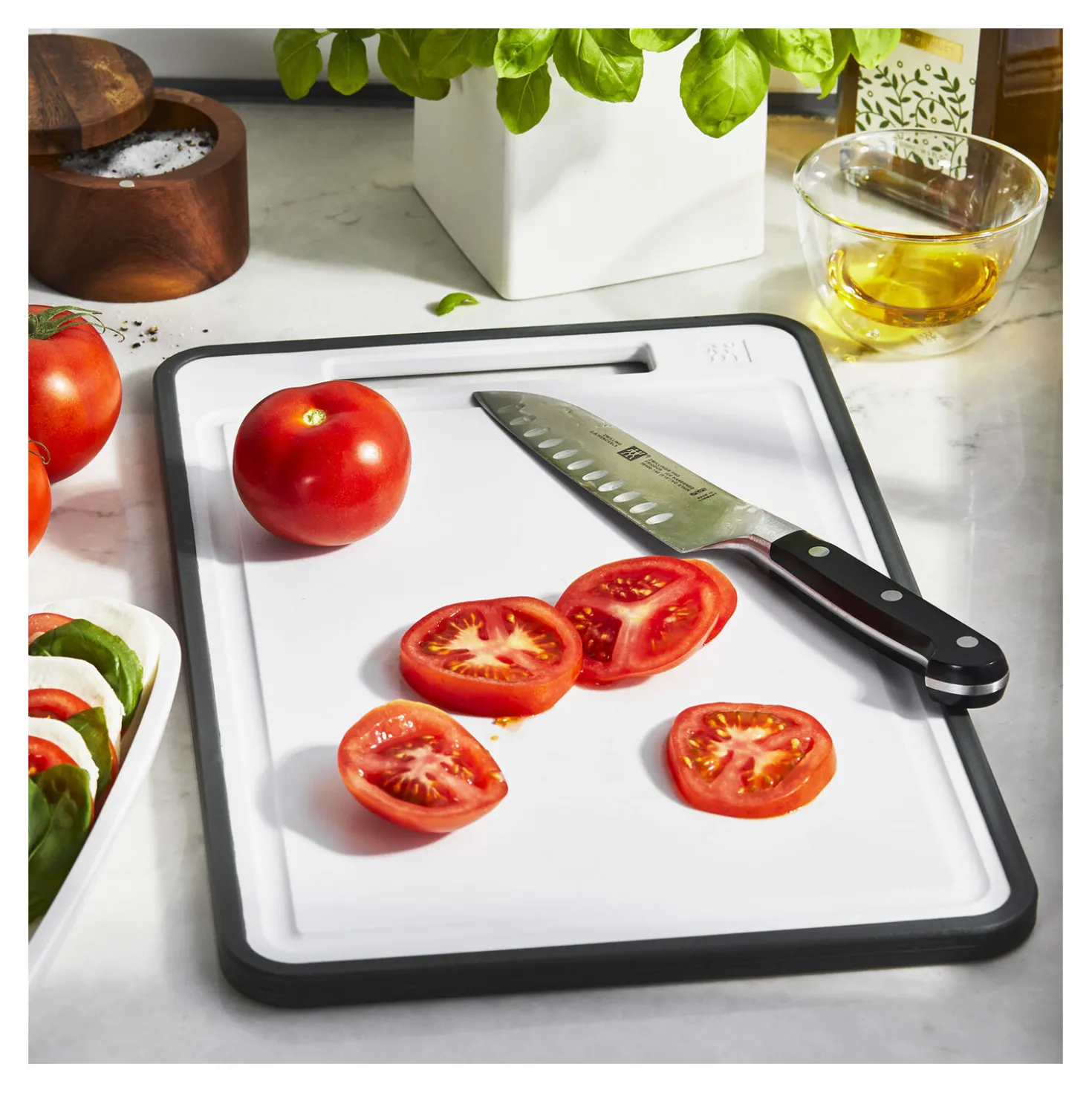 15-inch x 10-inch Plastic Cutting Board, Plastic