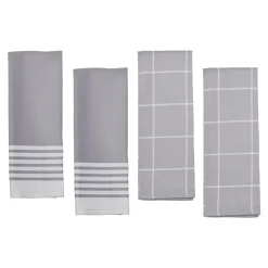 Kitchen Towels Set, Grey