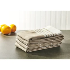 Kitchen Towels Set, Taupe