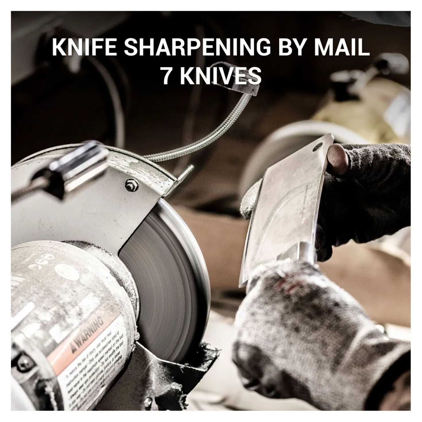 Knife Aid Professional Knife Sharpening by Mail, 7 knives
