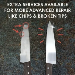Knife Aid Professional knife sharpening by mail, 4 knives