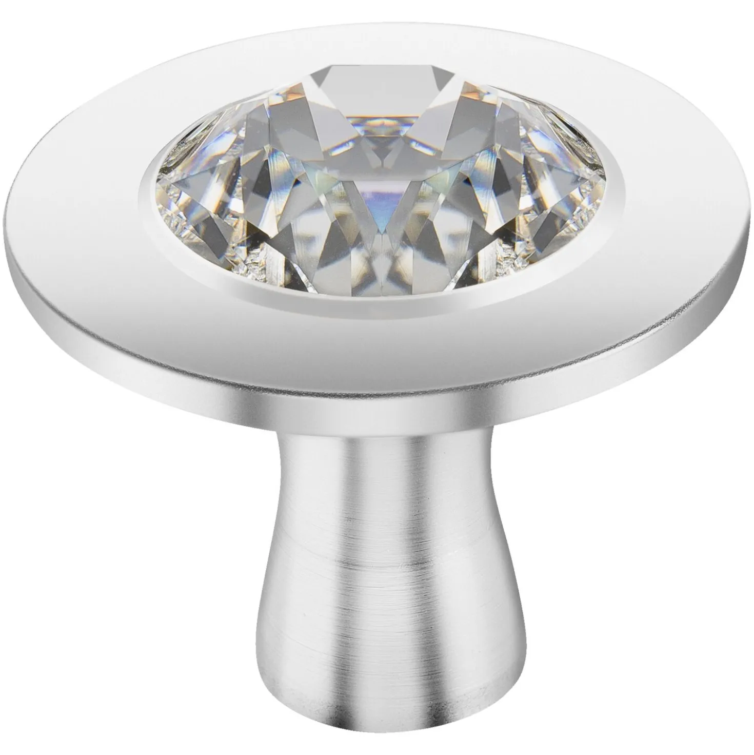 Knob Adorned With Crystal By Swarovski