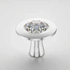 Knob Adorned With Crystal By Swarovski