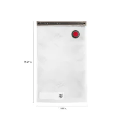 L / 12-pc Vacuum Bag Set, Plastic